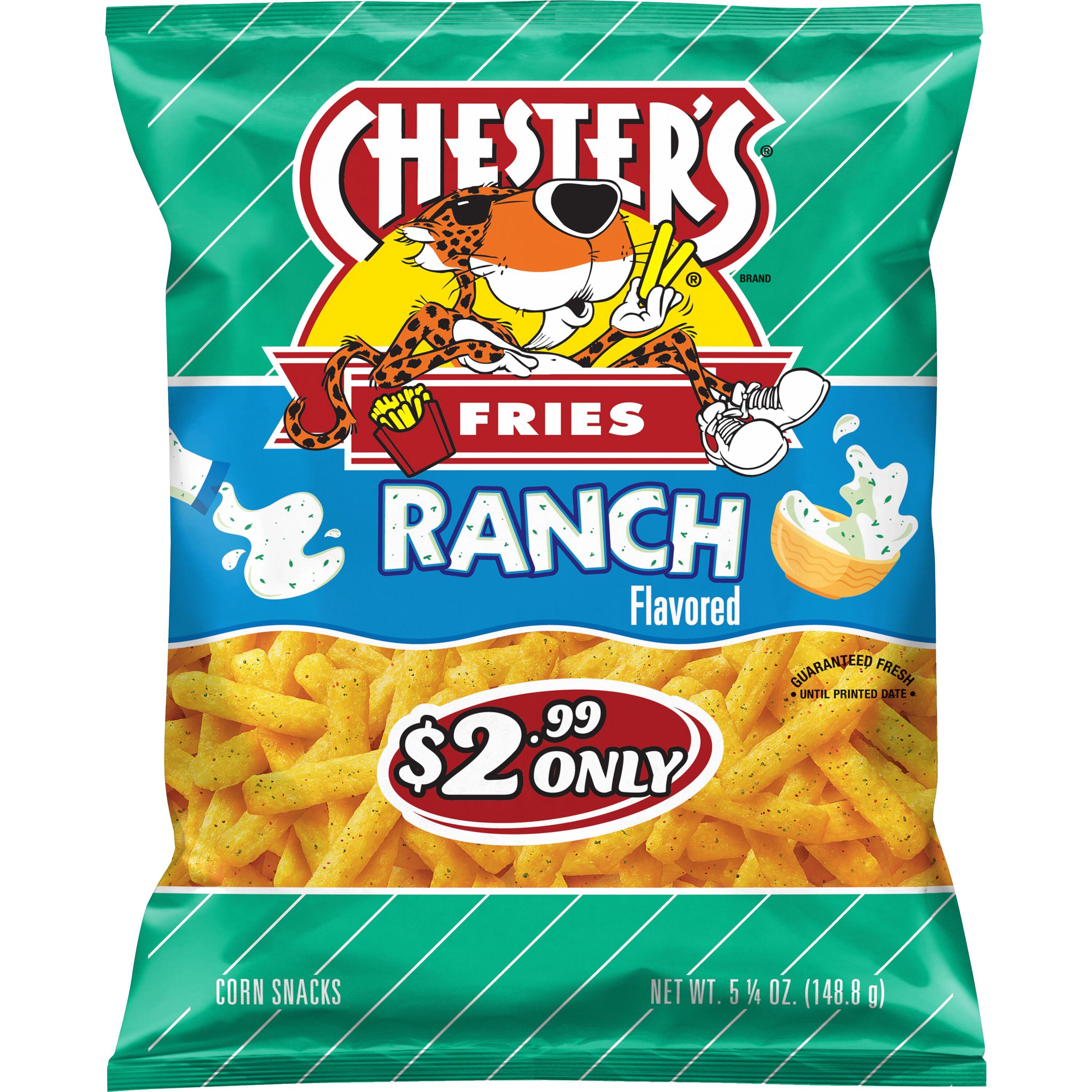 Chester's® Ranch Fries Flavored Corn and Potato Snacks