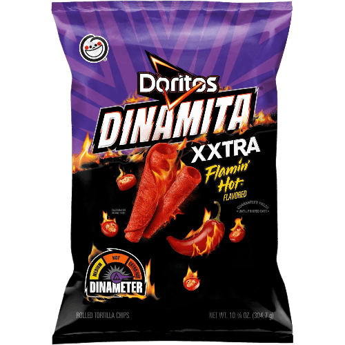 Doritos® Dinamita® Xxtra Flamin Hot Rolled Tortilla Chips