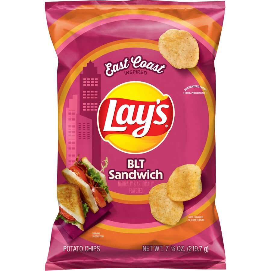 Lay's® BLT Flavored Potato Chips 000000000300033642_EA