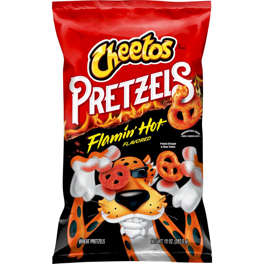 Cheetos® Flamin' Hot® Pretzel Flavored Snacks 000000000300032511_EA