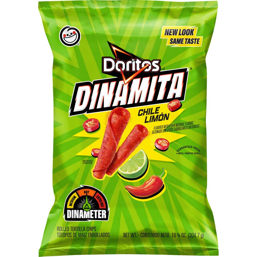 Doritos® Dinamita® Chile Limon Flavored Rolled Tortilla Chips 000000000300028092_EA