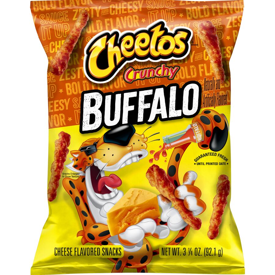 Cheetos® Crunchy Buffalo Cheese Flavored Snacks 000000000300040467_EA