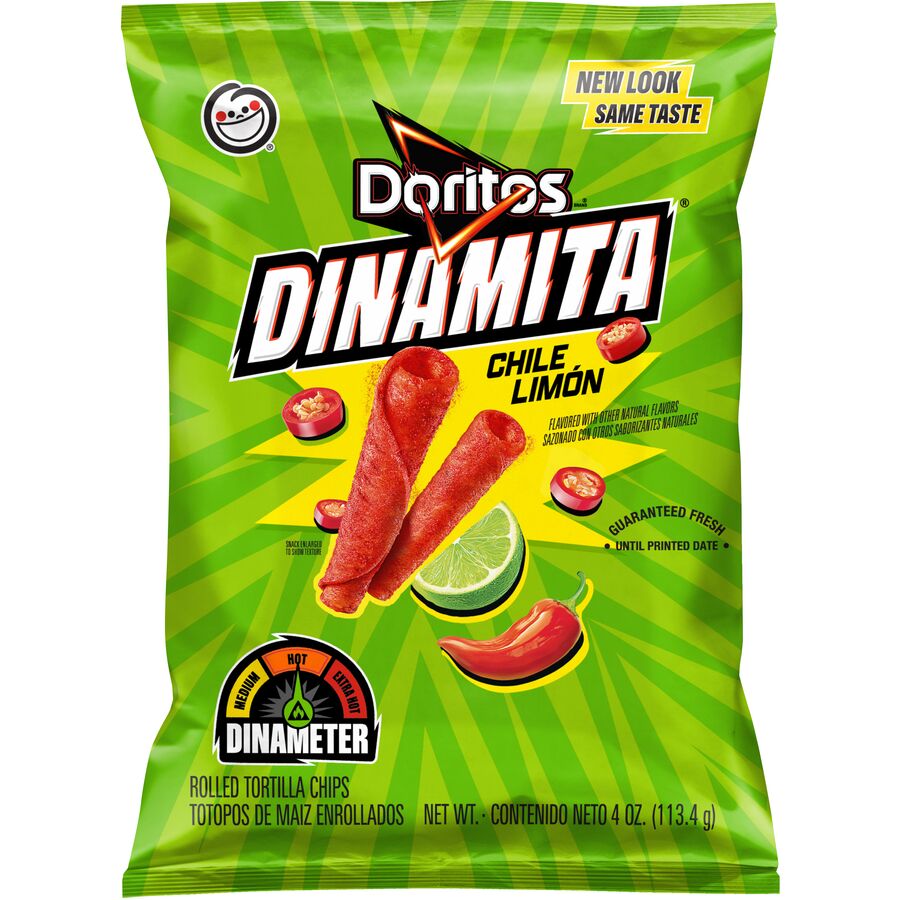 Doritos® Dinamita® Chile Limon Flavored Rolled Tortilla Chips 000000000300026321_EA