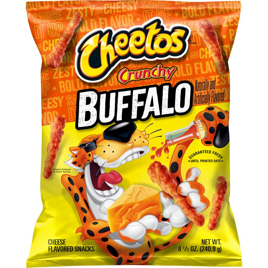 Cheetos® Crunchy Buffalo Cheese Flavored Snacks 000000000300040217_EA